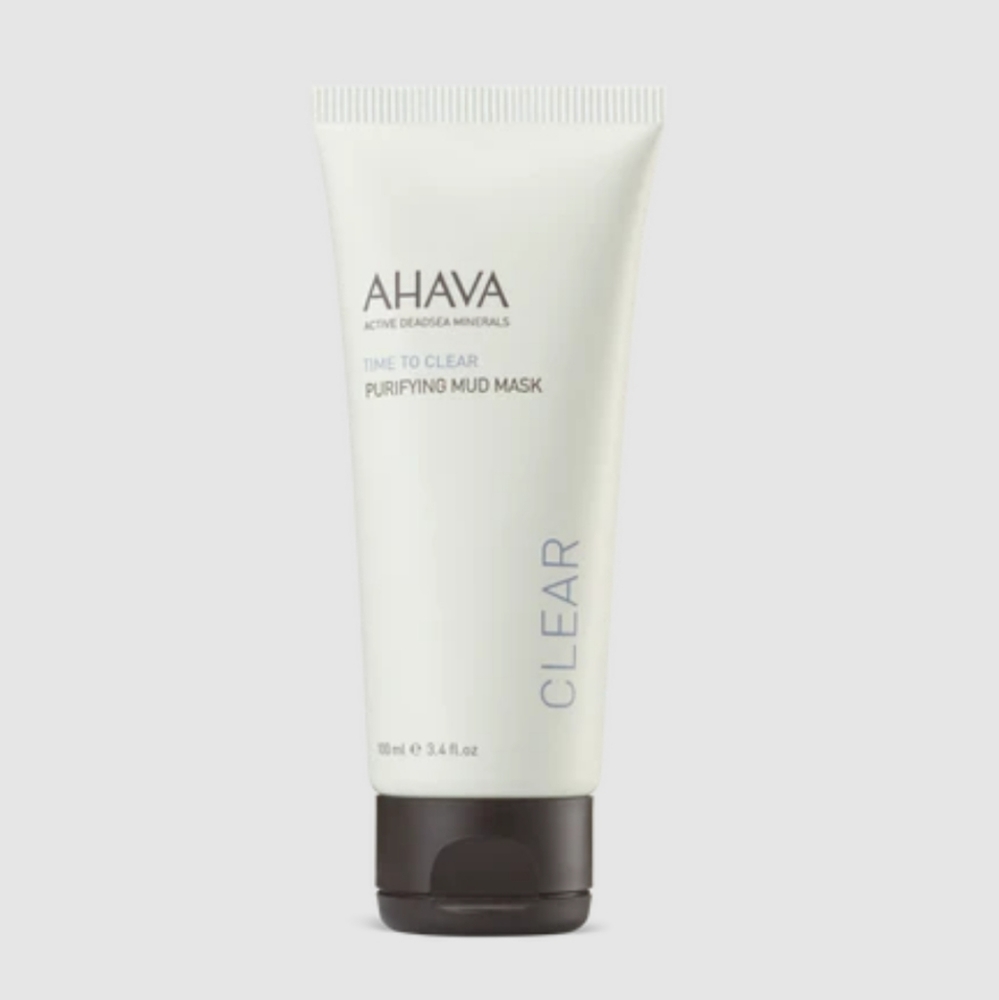 AHAVA Time To Clear Purifying Mud Mask 100 ml active dead sea minerals